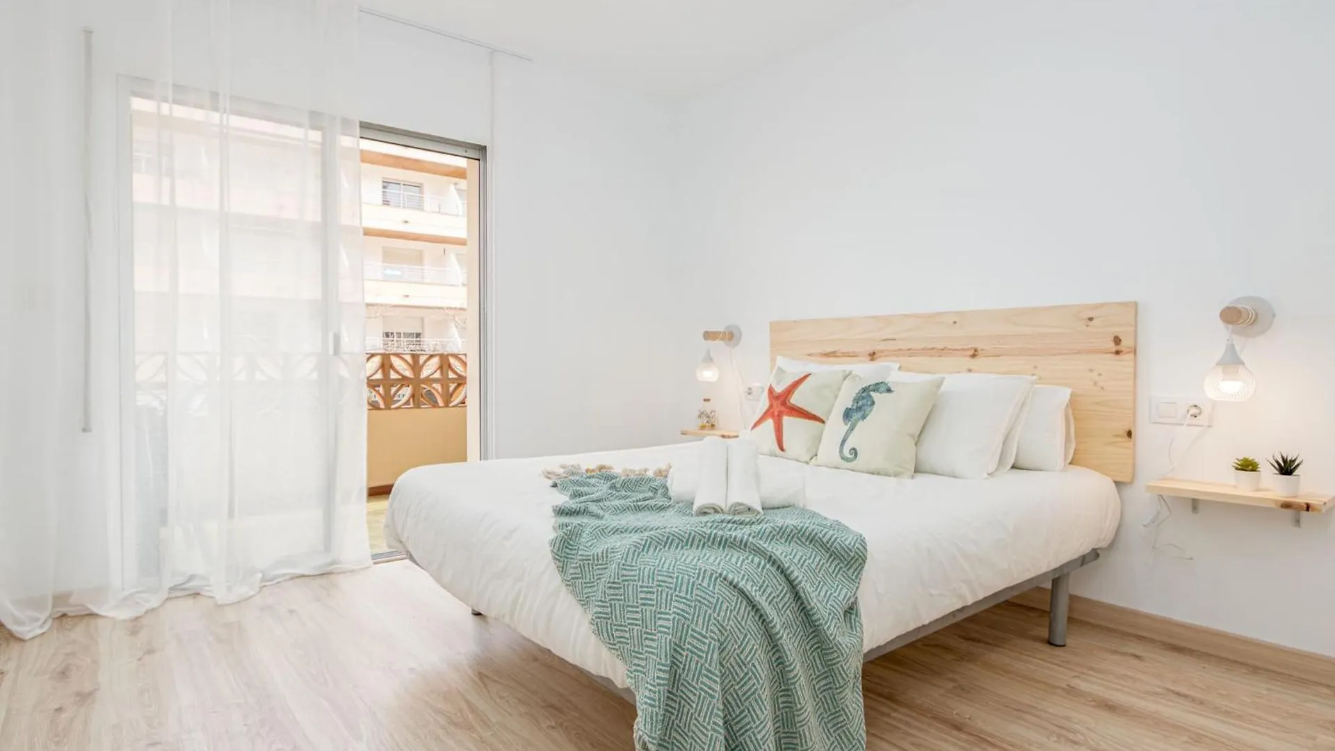 公寓 Milenial Immo Sim1 Apartamento A 300 Mts De La Playa Y Paseo Maritimo 罗萨斯 西班牙